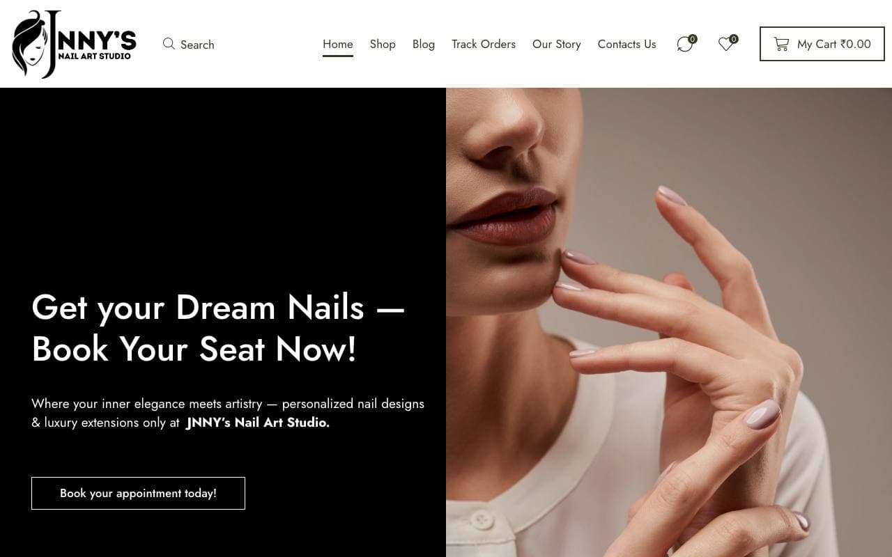 Jnnysartstudio — website delivered by NextGen Fusion