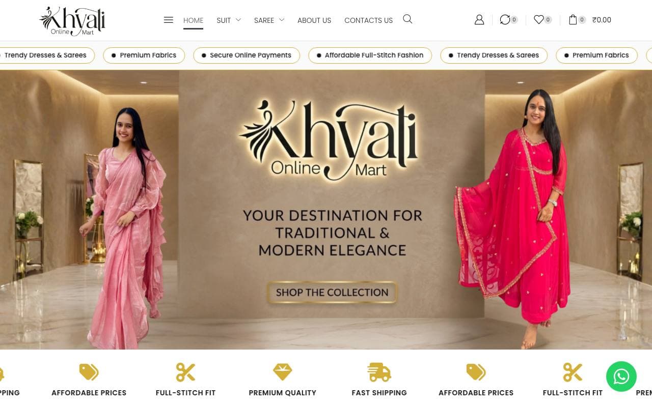 Khyationlinemart — website delivered by NextGen Fusion