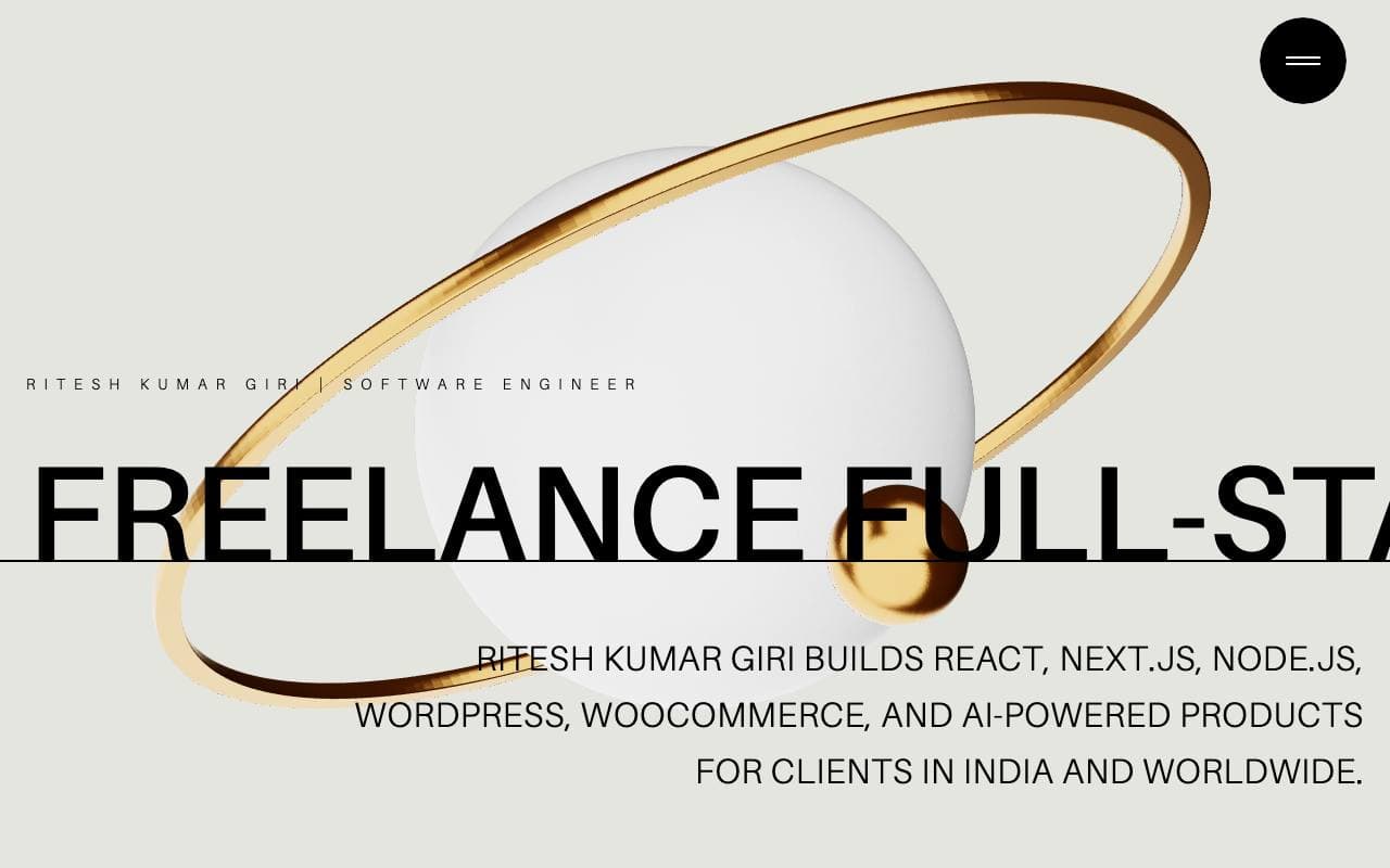 Ritesh Giri — website delivered by NextGen Fusion